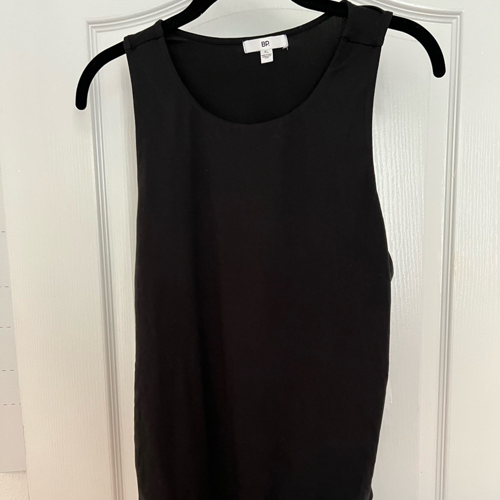 BP Black Scoop Neck Body Suit SZ XL